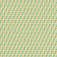 Geometric floral seamless patterns vector