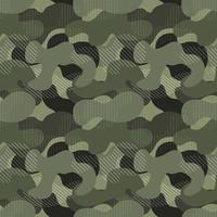 Military Army Camouflage Seamless Pattern Template vector