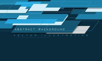 Abstract blue tone geometric overlap with blank space design modern futuristic technology background vector