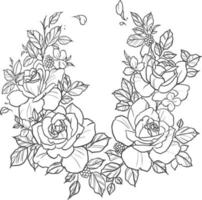 Rosas Tatuaje Vectores, Iconos, Gráficos y Fondos para Descargar Gratis