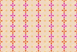 flower pattern very colorful on vanilla color background. abstract design and repeat vector