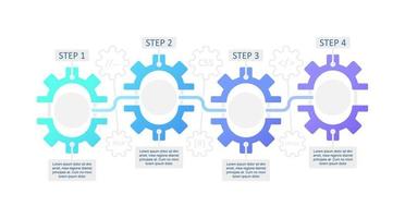 Website maintenance infographic chart design template vector