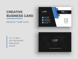 Business Card Template vector