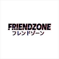 vector simple art text friendzone colorful