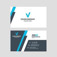 Simple modern business card template collection Premium Vector