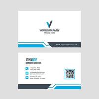 Simple modern business card template collection Premium Vector