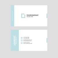 Simple modern business card template collection Premium Vector