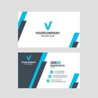 Simple modern business card template collection Premium Vector