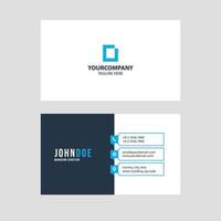 Simple modern business card template collection Premium Vector