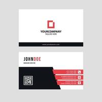 Simple modern business card template collection Premium Vector