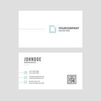 Simple modern business card template collection Premium Vector