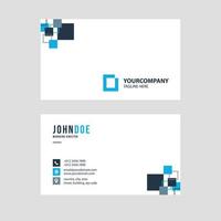 Simple modern business card template collection Premium Vector