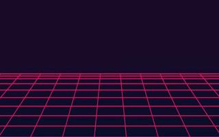 Retro Neon Light Abstract Background. Vector cyber illustration wallpaper  in meta verse. Backdrop for website landingpage big data and block chain,  Low Light Neon Tron Background 4814837 Vector Art at Vecteezy