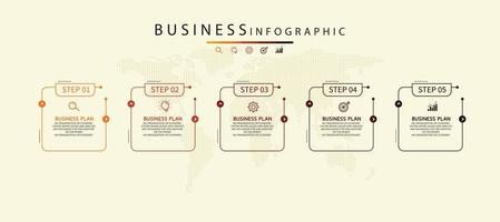 label template infographic in vector concept with icons 6 options or steps Infographics for educational business concepts, data graphics, flowcharts, presentations.