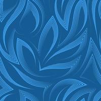 vector de patrones sin fisuras en colores azules desde las esquinas y rayas fluidas con bordes rasgados. Patrón transparente de vector de formas abstractas en colores náuticos. Textura elegante en zigzag lineal simple.