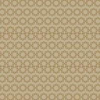 Seamless Pattern Background of Arabic Muslim Ornament Shape vector