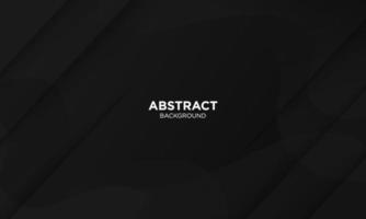 Abstract Black Fluid Wave Background vector