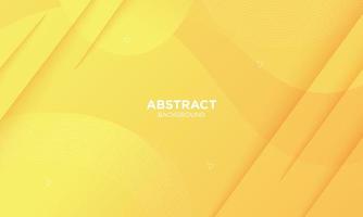 Abstract Yellow Fluid Wave Background vector