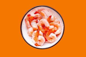 shrimp food prawn peeled shrimp healthy meal food photo