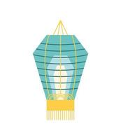 chinese lamp light vector