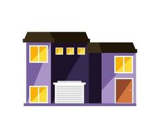 house front view vector