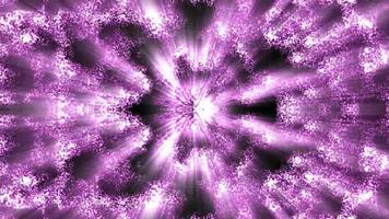 Purple Light And Wavy Background
