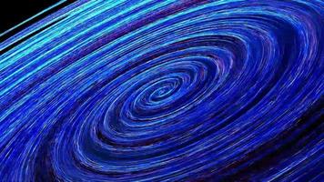 Blue Spiral Light Background video