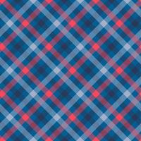 Tartan color seamless vector pattern