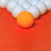 Orange ball, Leadership photo