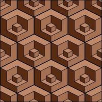 cube pattern seamless pattern perfect for background or wallpaper vector