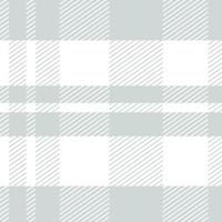 Tartan seamless pattern Plaid vector with pastel gray and white Designs for prints, wallpaper, textiles, tablecloths, checkered backgrounds.