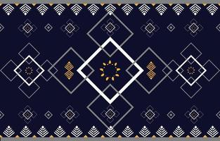 Ethnic geometric pattern for background or carpet, wallpaper, wrap, batik, indigenous pattern curtains design. vector illustration