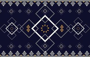 Ethnic geometric pattern for background or carpet, wallpaper, wrap, batik, indigenous pattern curtains design. vector illustration