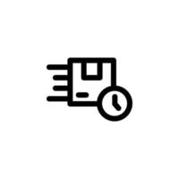 pending delivery icon design vector symbol fast, delivery, product, distribution, packing for ecommerce