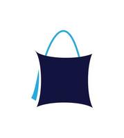 shopping bag icon vector