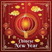 Happy Chinese New Year Background vector