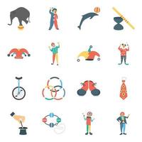 Circus Show Concepts vector