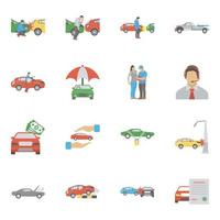 Car Insurance Concepts vector