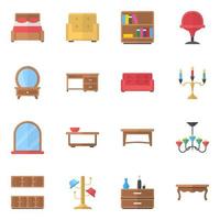 Decoration And Furniture vector