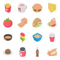 Trendy Cuisines Concepts vector