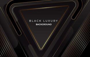 Black and Gold Luxury Background vector