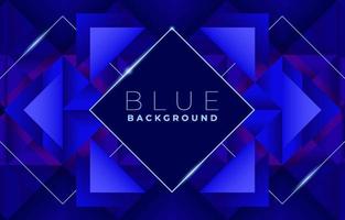 Blue Geometric Luxury Background vector