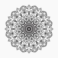 Hand drawn mandala. decoration in ethnic oriental  doodle ornament vector