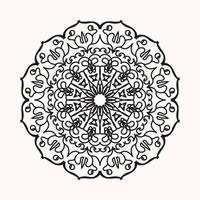 Hand drawn mandala. decoration in ethnic oriental  doodle ornament vector