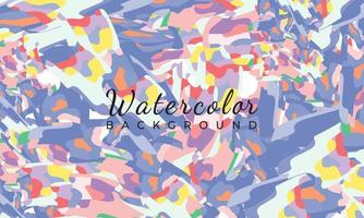 Colorful mandala watercolor background vector