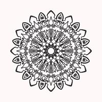 Hand drawn mandala. decoration in ethnic oriental  doodle ornament vector