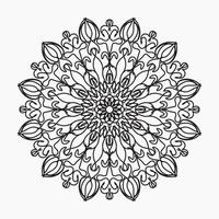 Hand drawn mandala. decoration in ethnic oriental  doodle ornament vector