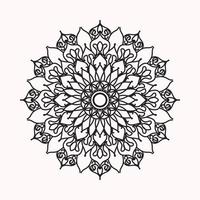 Hand drawn mandala. decoration in ethnic oriental  doodle ornament vector