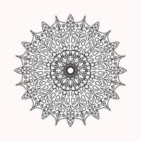 Hand drawn mandala. decoration in ethnic oriental  doodle ornament vector