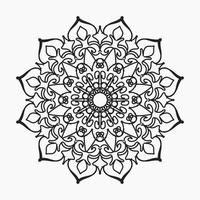 Hand drawn mandala. decoration in ethnic oriental  doodle ornament vector